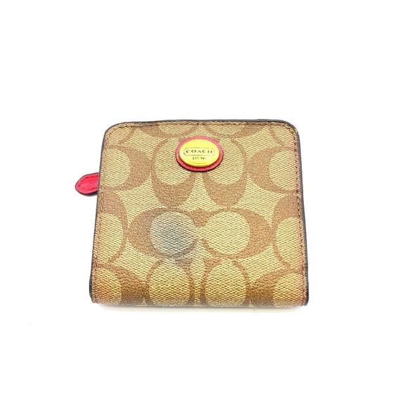 Coach Accessories - Coach CC Monogram Leather Bifold Wallet